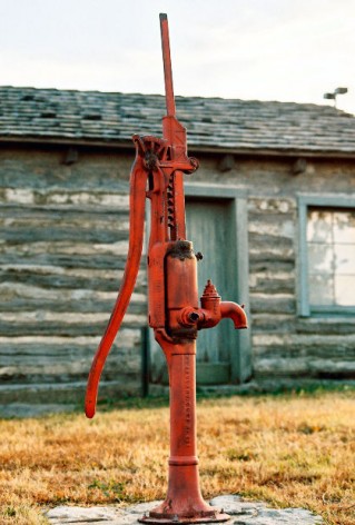 old hand pump