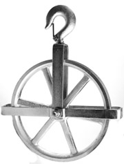 well wheel pulley