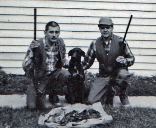 Dad with game birds