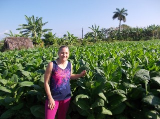 Marjory in tobacco