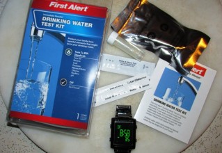 First Alert water test