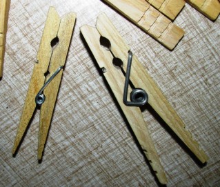 Kimball clothespins