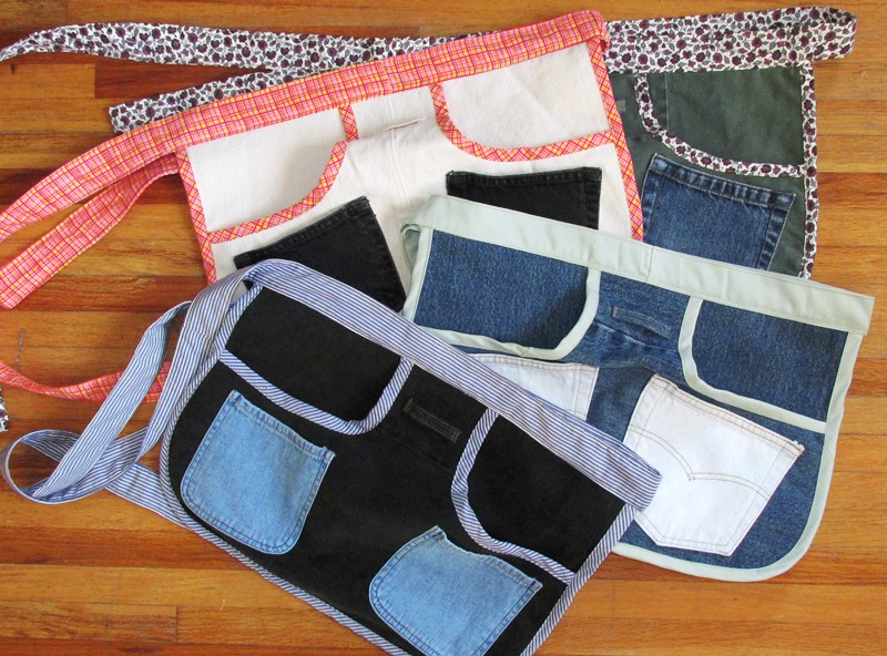 Wild assortment of colors in sturdy denim and cotton