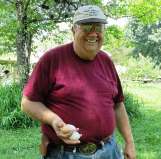 al kosinski with eggs