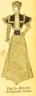 Afternoon dress of 1898