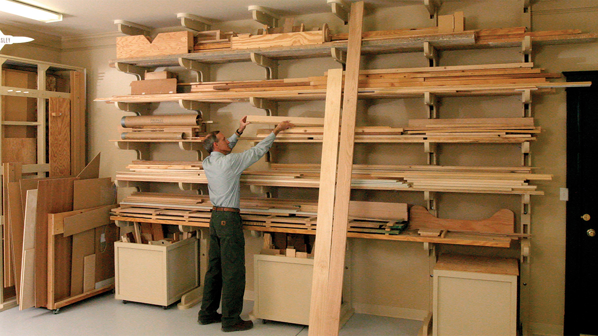 12 Easy DIY Lumber Rack Ideas For Your Workshop WaterbuckPump