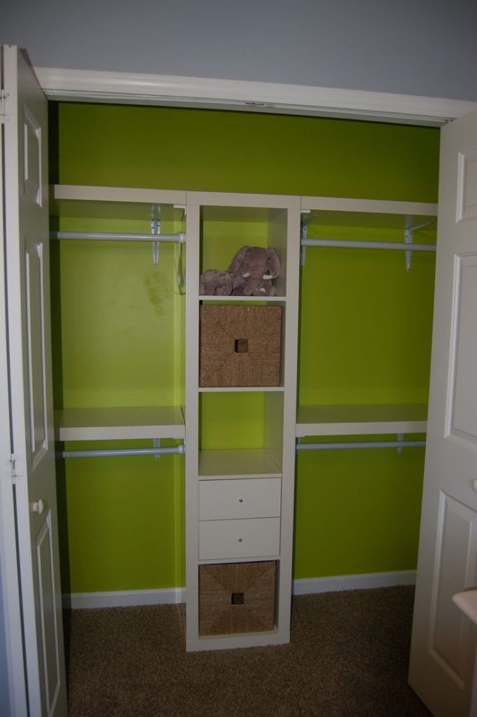 Easy! Small Closet Organization Ikea Hacks - Harbour Breeze Home