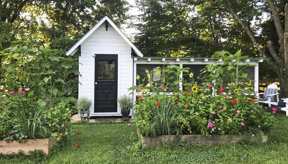 Backyard Garden Coop