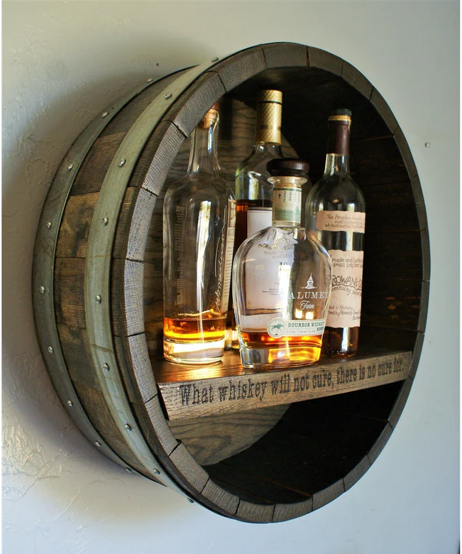 Barrel Shelves