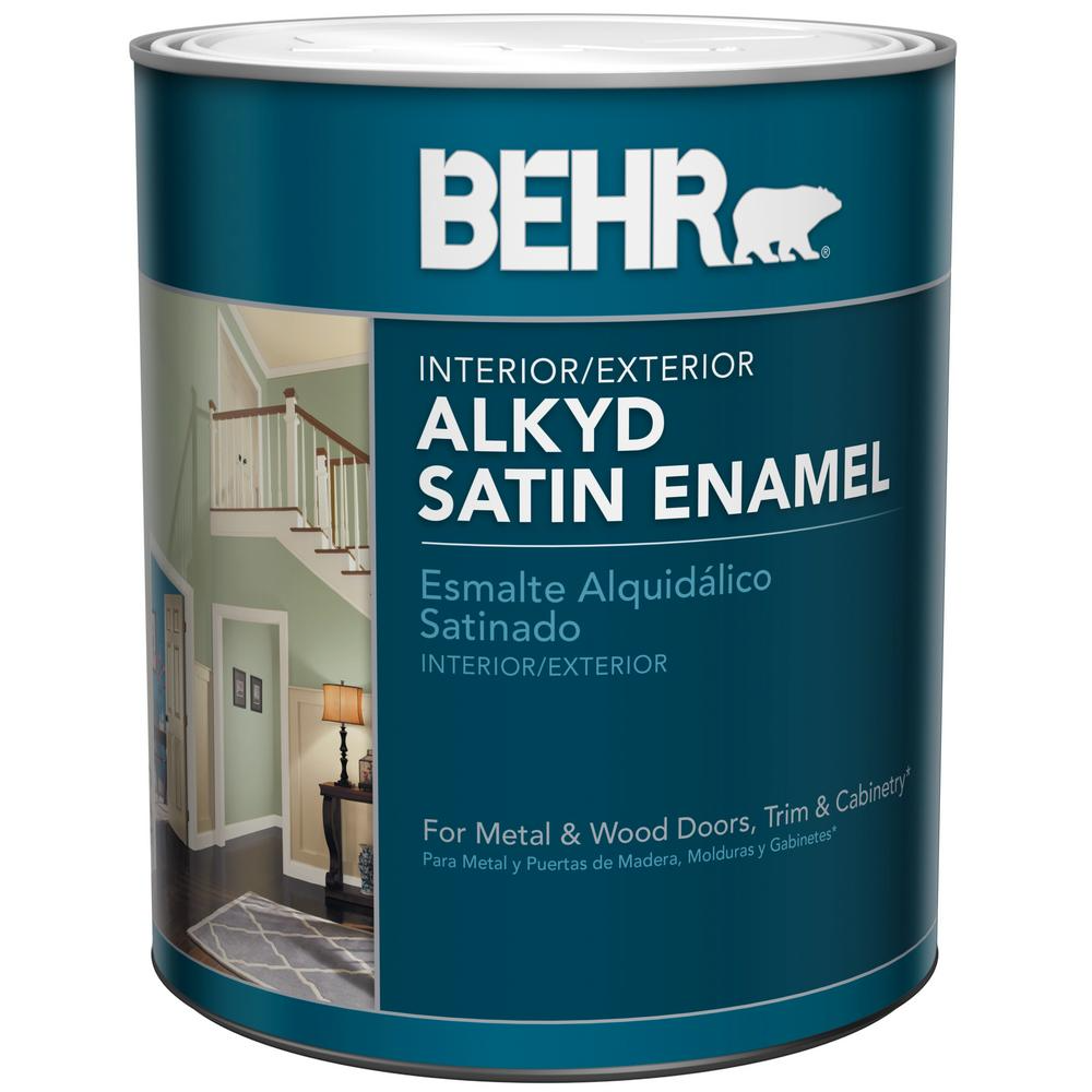 Behr’s Urethane Alkyd Satin Enamel