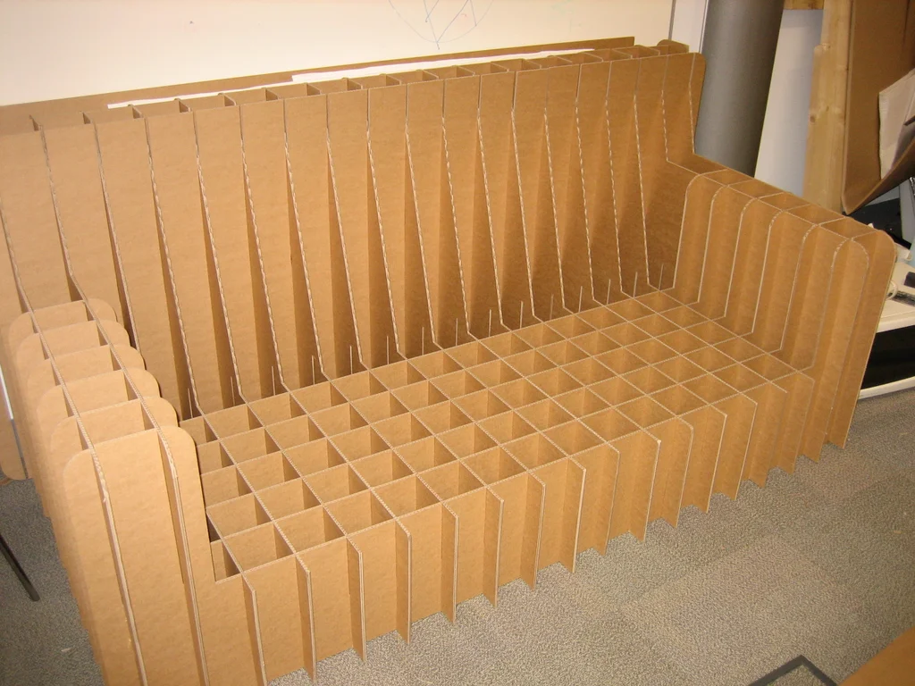 Cardboard Couch