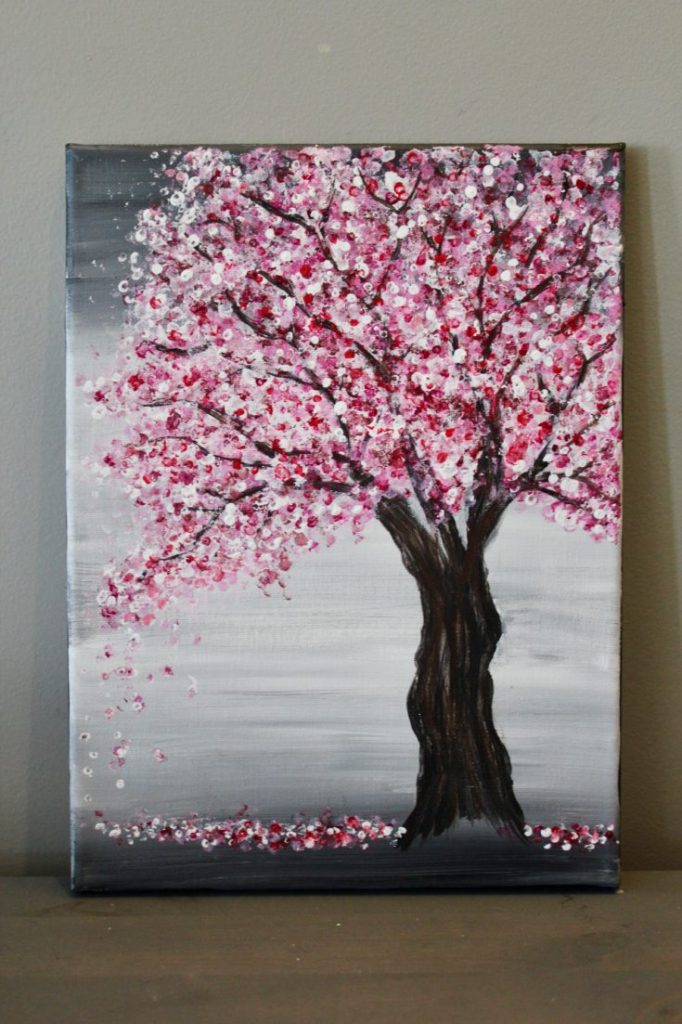 Cherry Blossom Painting