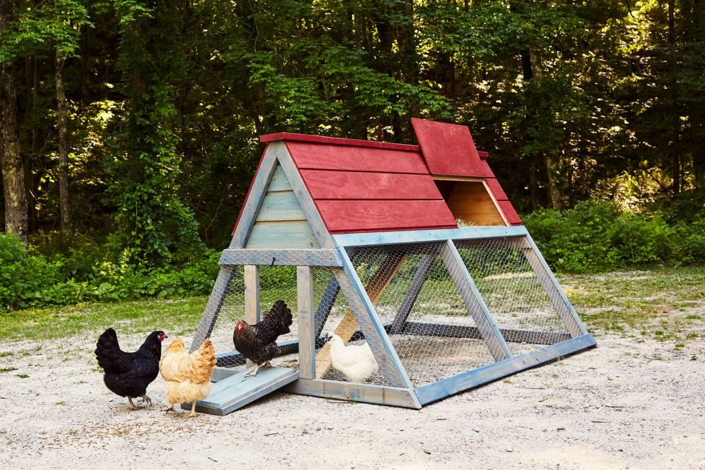 Our Mobile Chicken Coop Tractor - Artful Homemaking