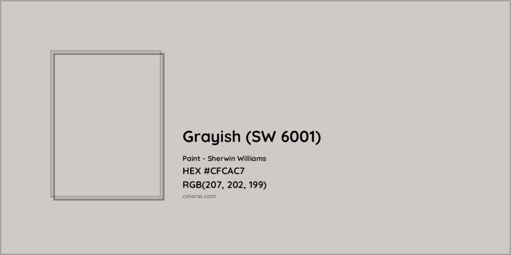 Decoding Sherwin Williams Grayish SW6001