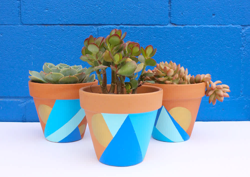 Designing Pots with Geometric Patterns