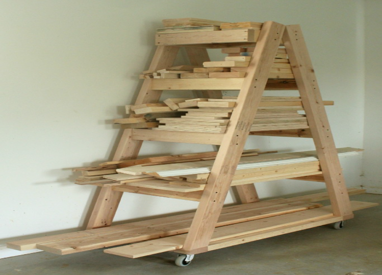 Free-Standing A-Frame Rack
