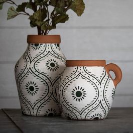 Hand-Painted Vases