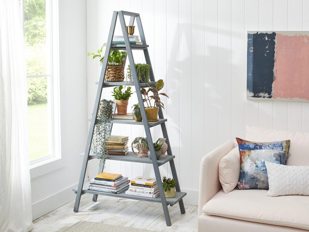 Ladder DIY Shelves