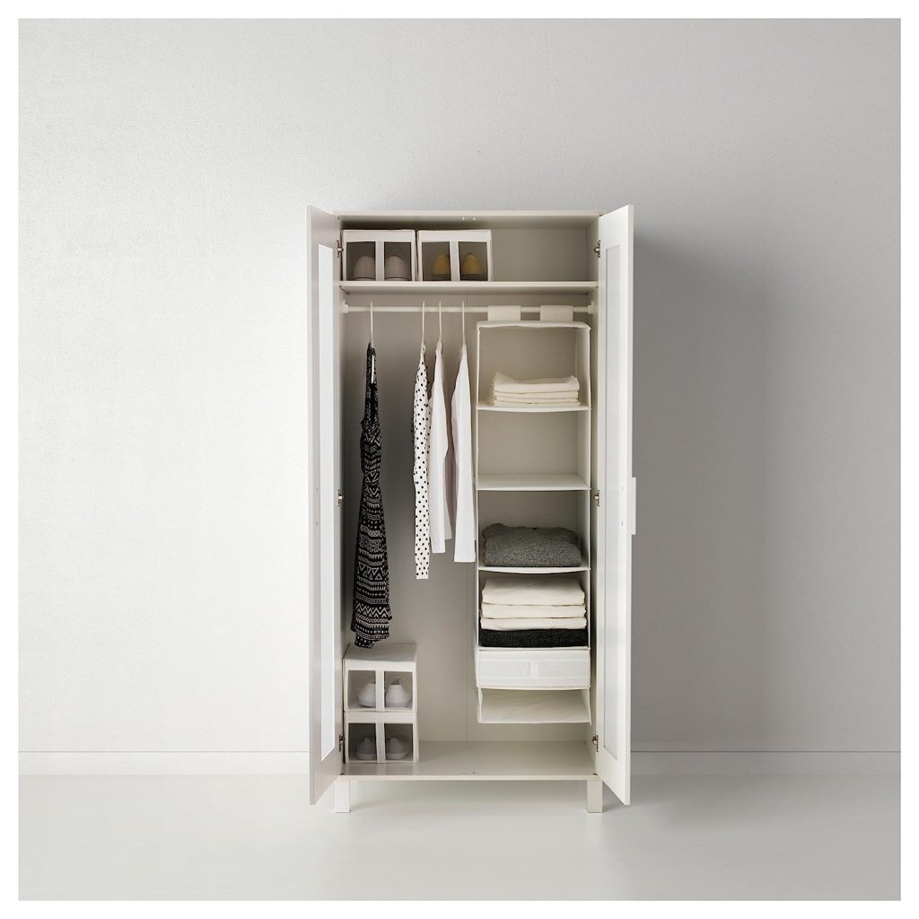 Easy! Small Closet Organization Ikea Hacks - Harbour Breeze Home