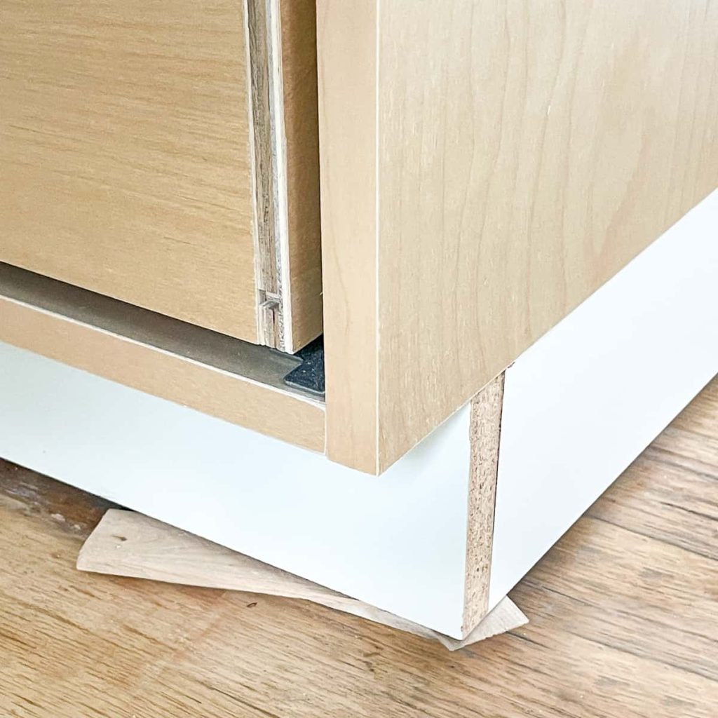 Materials for Making a Cabinet Toe Kick