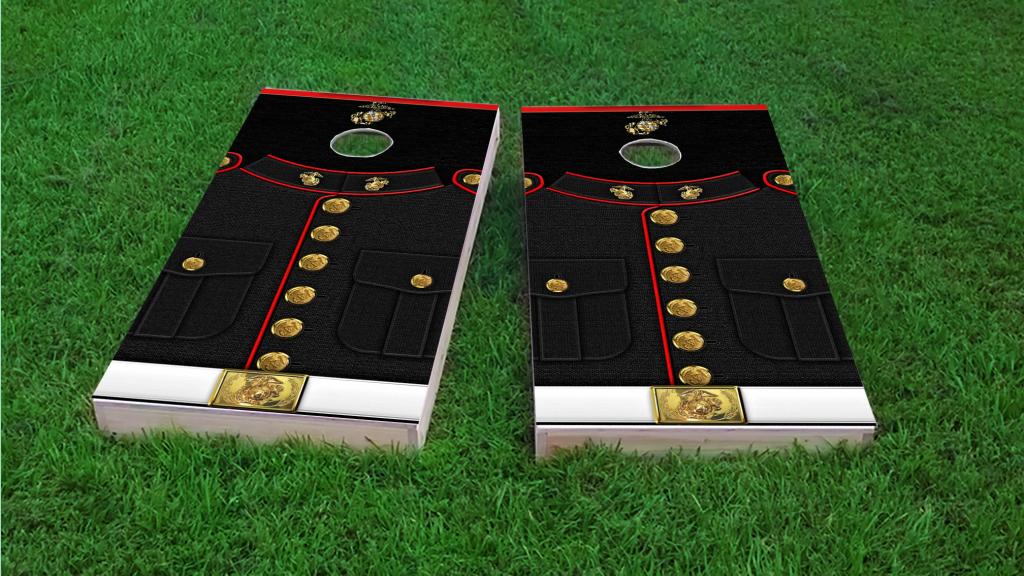 Military Style Cornhole Boards