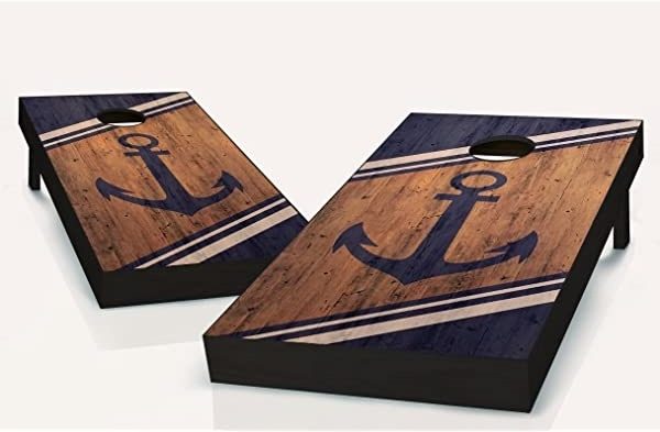 Nautical Theme Cornhole Boards