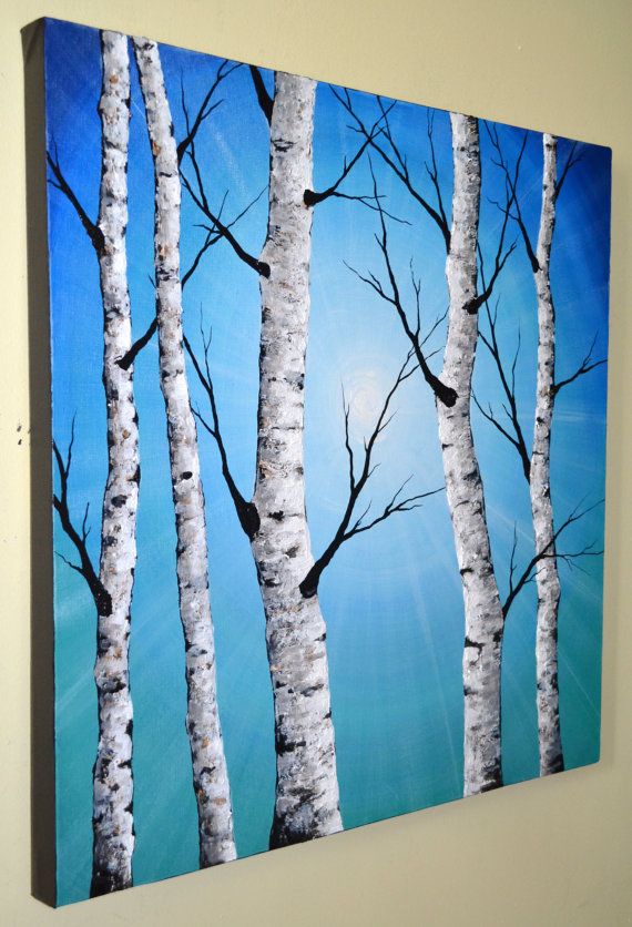 Paint Some Birch Trees