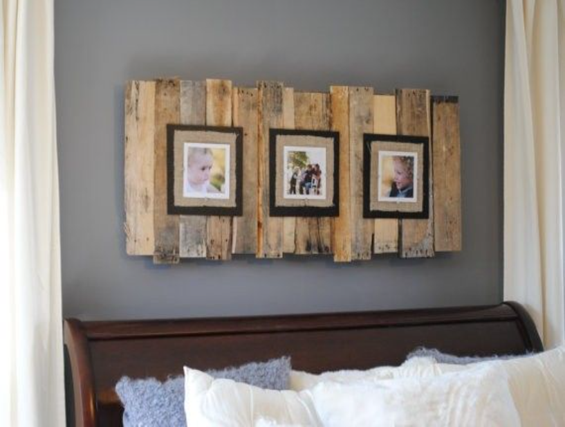 Pallet Picture Frame