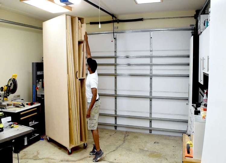 Plywood Storage Rack