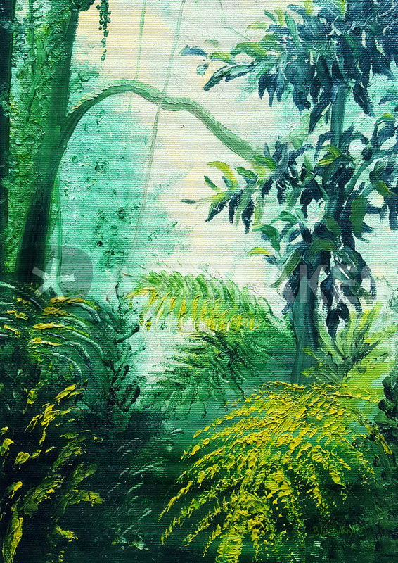 Rainforest Painting