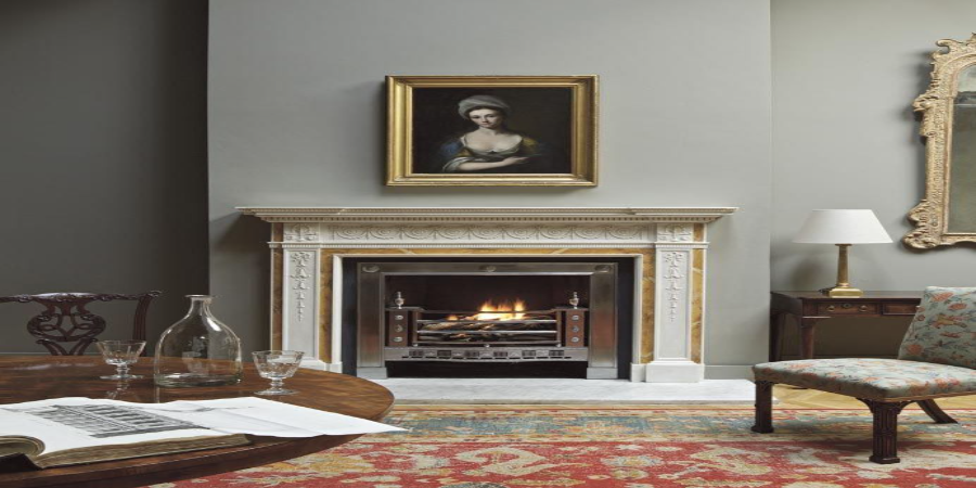 Revival of The Neoclassical Fireplace Built-Ins