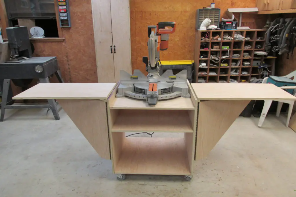 Shop Cart Miter Table