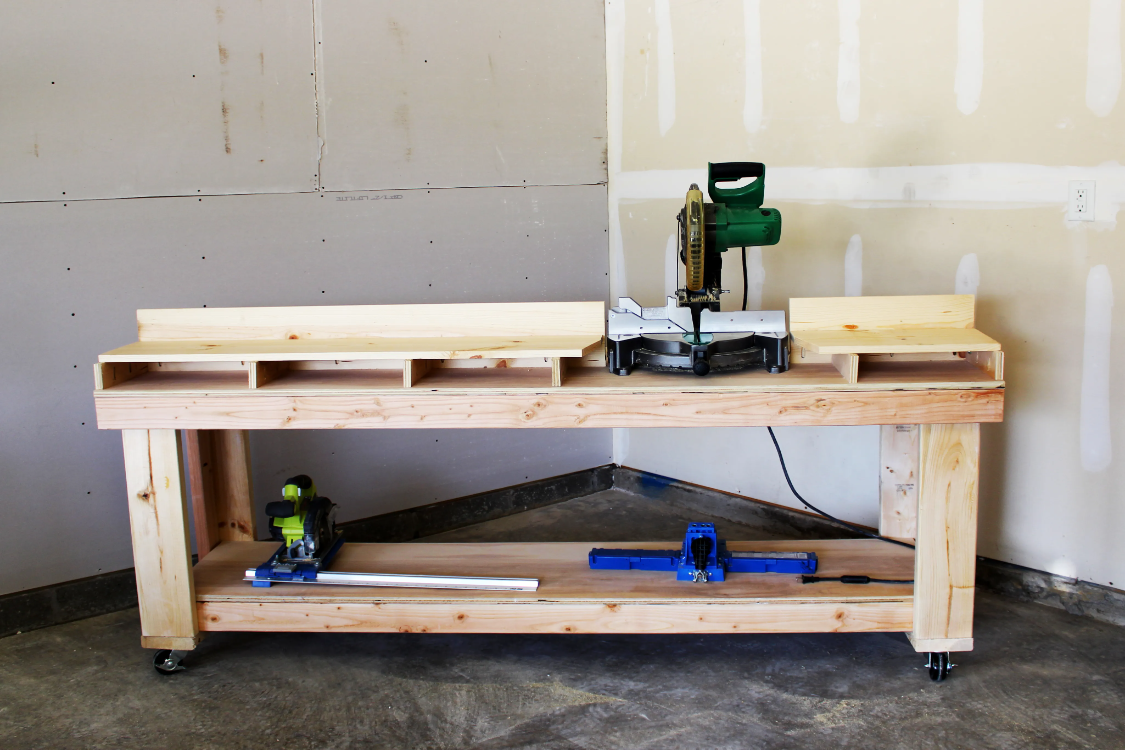 The Basic Miter Saw Table