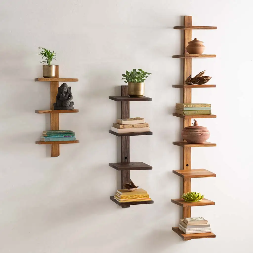 Vertical Shelves