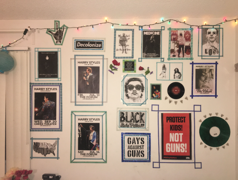 Washi Tape Gallery Wall