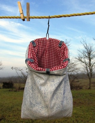 clothespin bag